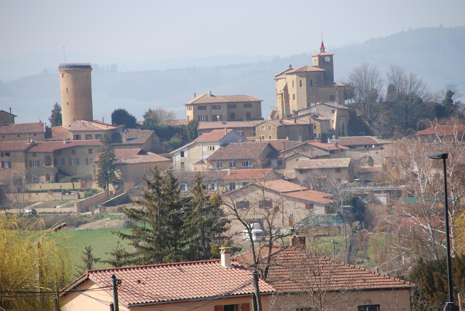 Le village d'Oingt