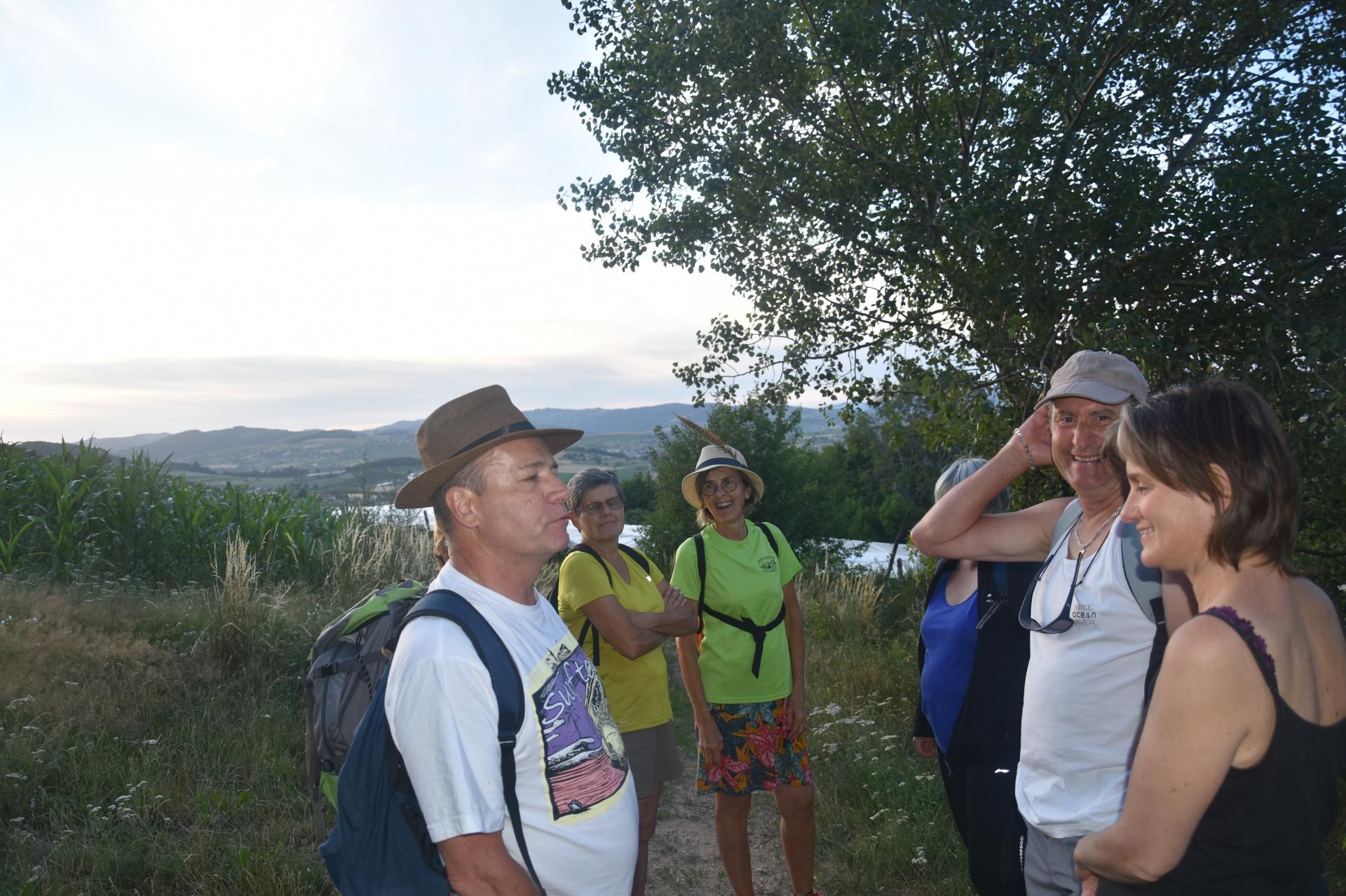 Prêt pour le retour vers Saint-Romain.