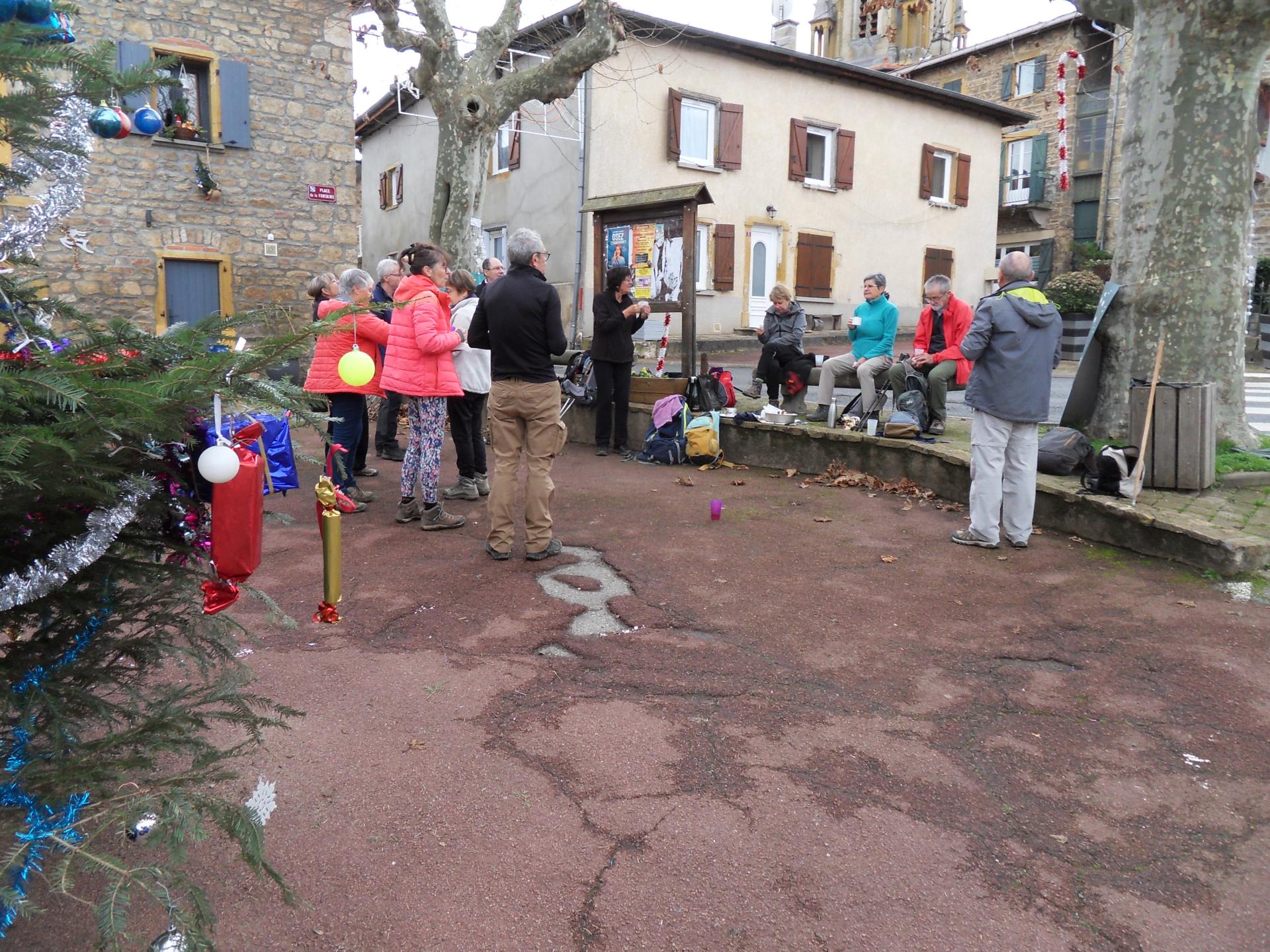 La place de Chevinay