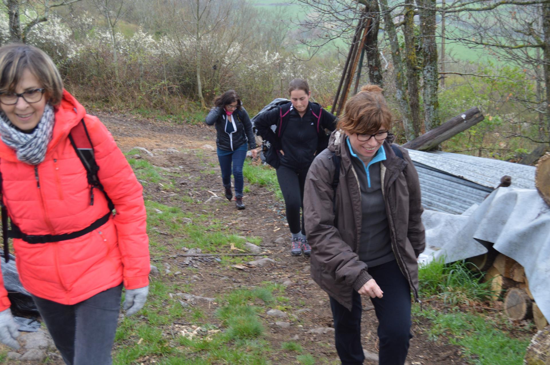 Nous arrivons à la pause gourmande (heureusement)